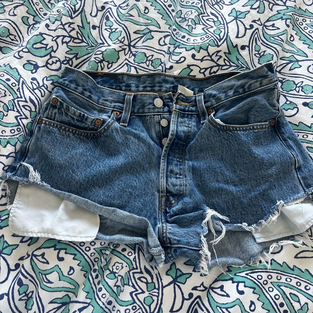 Vintage Levi’s Denim Distressed Shorts